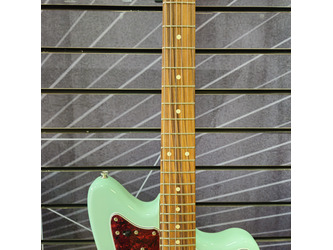 Fender Vintera '60s Jazzmaster Modified Electric Guitar Cunife Pickups Surf Green & Gig Bag