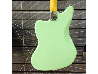 Fender Vintera '60s Jazzmaster Modified Electric Guitar Cunife Pickups Surf Green & Gig Bag
