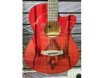 Tanglewood Azure TA4 Acoustic Guitar - Shimmer Red Gloss