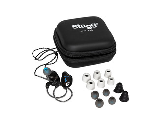 Stagg SPM-435 4-Driver In Ear Monitors - Transparent