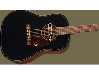 Gretsch Roots Collection Jim Dandy Deltoluxe Dreadnought Black Electro Acoustic Guitar 