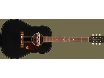 Gretsch Roots Collection Jim Dandy Deltoluxe Dreadnought Black Electro Acoustic Guitar 