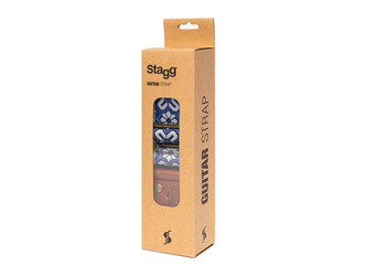 Stagg Woven Nylon Tiare Guitar Strap