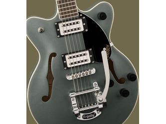 Gretsch Streamliner G2655T Centre Block Jr. Double-Cut w/Bigsby Stirling Green Electric Guitar