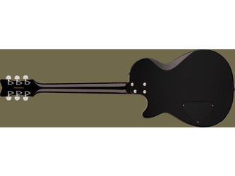 Gretsch Streamliner Jet Club, Laurel Fingerboard Electric Guitar - Jet Black