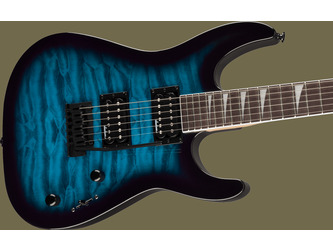 Jackson JS Series Dinky JS20 DKQ 2PT Electric Guitar Trans Blue Burst
