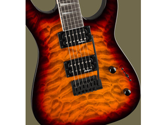 Jackson JS Series Dinky JS20 DKQ 2PT Electric Guitar TransTobacco Burst