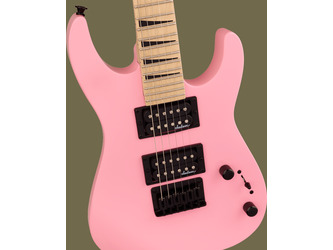 Jackson JS Series Dinky Minion JS1XM, Maple Fingerboard, Bubble Gum Pink