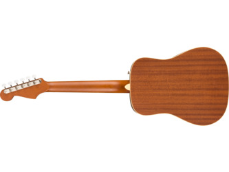 Fender California Redondo Mini Natural Short-Scale Acoustic Guitar & Case