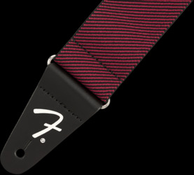 Fender WeighLess Tweed Strap, Red