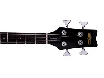 Washburn SB4B Wing Series Scavenger Electric Bass with Gigbag - Black