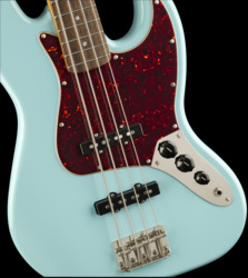 Fender Squier Classic Vibe '60s Jazz Bass Daphne Blue Electric Bass Guitar
