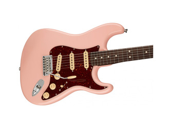 Fender American Professional II Stratocaster Shell Pink Electric Guitar & Case