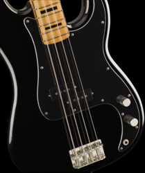 Fender Squier Classic Vibe '70s Precision Bass Black Electric Bass Guitar - Sale