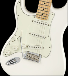 Fender Player Stratocaster Polar White Left-Handed Electric Guitar - Sale