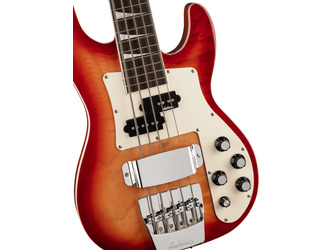 Jackson X Series Concert CBXNT DX V Fireburst 5-String Electric Bass Guitar