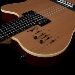 Godin A-Series A6 ULTRA SG Natural Electric Guitar & Case