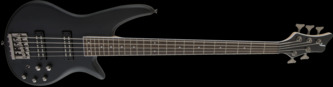 Jackson JS Series Spectra JS3V Satin Black 5-String Electric Bass Guitar