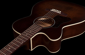 Art & Lutherie Legacy CW Concert Hall Bourbon Burst Left-Handed Electro Acoustic Guitar