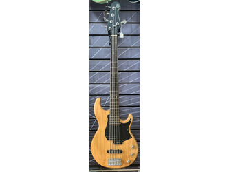 Yamaha BB235 Yellow Natural Satin 5-String Electric Bass Guitar 