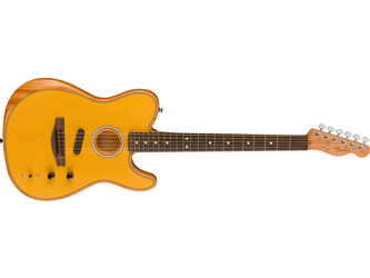 Fender Acoustasonic Player Telecaster Butterscotch Blonde Electro Acoustic Guitar & Case 
