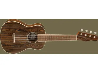 Fender Zuma Exotic Concert Ukulele, Walnut Fingerboard, Bocote