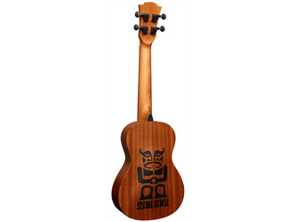 Lag Tiki Uku TKB150CE Fretless Electro Acoustic Bass Ukulele & Case