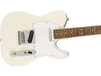 Fender Squier Affinity Series Telecaster Olympic White Electric Guitar 