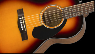 Fender Classic Design CP-60S Parlour Sunburst Acoustic Guitar