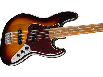 Fender Vintera '60s Jazz Bass 3-Colour Sunburst Electric Bass Guitar & Case