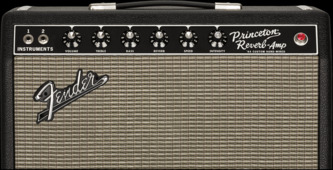 Fender American Handwired '64 Custom Princeton Reverb Valve 1x10 Electric Guitar Amplifier Combo