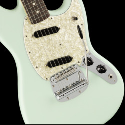 Fender American Performer Mustang, Satin Sonic Blue, Rosewood