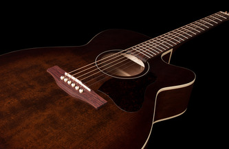 Art & Lutherie Legacy CW Concert Hall Bourbon Burst Electro Acoustic Guitar