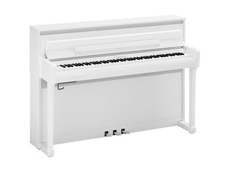 Yamaha CLP885 Digital Piano in Polished White - Free Delivery - Five Year Warranty