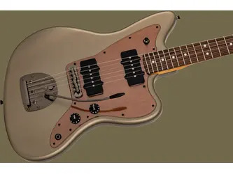 Fender Made Japan Hybrid II 2026 Collection Jazzmaster Electric Guitar Matte Champagne Mirage