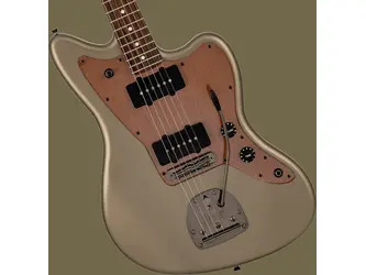 Fender Made Japan Hybrid II 2026 Collection Jazzmaster Electric Guitar Matte Champagne Mirage