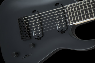 Jackson JS Series Dinky Arch Top JS32-8 DKA HT Satin Black 8-String Electric Guitar