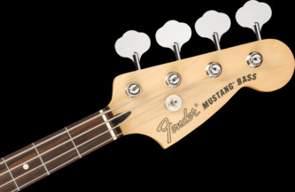 Fender Player Mustang Bass PJ Aged Natural Electric Bass Guitar