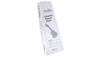 Cordoba Ukulele Player Pack; Includes Soprano Ukulele, Bag, Digital Tuner & Book