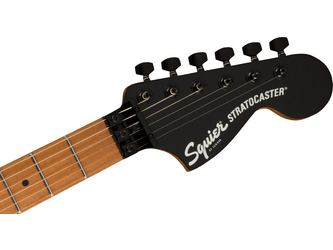 Fender Squier Contemporary Stratocaster HH FR Gunmetal Metallic Electric Guitar 