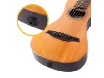 Bromo Rocky Mountain Series Electro Travel Guitar - All Solid - Incl Heavy Duty Carry Bag