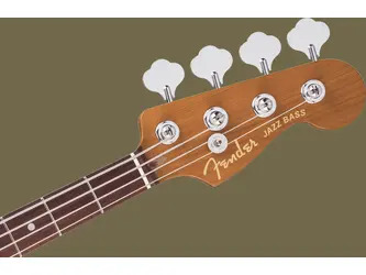 Fender Limited Edition American Ultra II Jazz Bass®, Rosewood Fingerboard, Natural