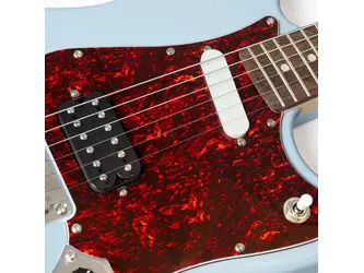 Gould Electric Guitar - Rebel Model in Baby Blue