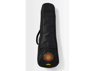  Kala Aboriginal Screen Print Designed Soprano, With Gig Bag