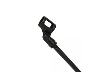 Stagg Boom Microphone Stand with Folding Legs - With Clip