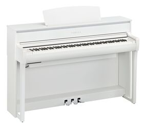 Yamaha CLP775 Digital Piano - White - 5 Year Warranty (Subject to registering with Yamaha)