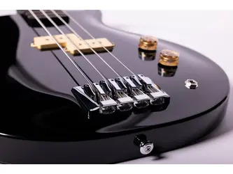 Washburn SB4B Wing Series Scavenger Electric Bass with Gigbag - Black
