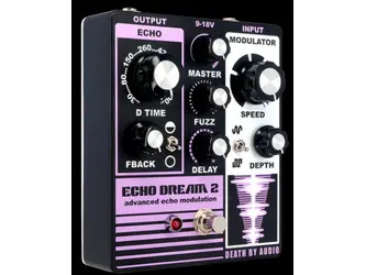 Death By Audio Echo Dream 2 Modulating Echo Effects Pedal