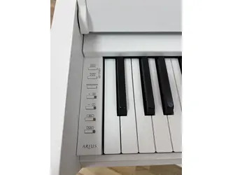 Yamaha YDPS35 Digital Piano, Stool & Headphones - White, Second Hand