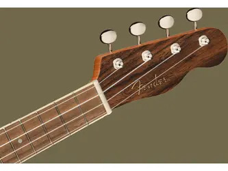 Fender Zuma Exotic Concert Ukulele, Walnut Fingerboard, Bocote